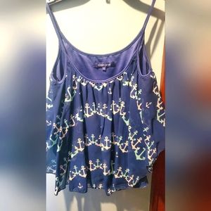 CUTE crop top nautical tank!